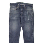 LEVI'S 511 Jeans Mens Blue Slim Straight Stone Wash W34 L32
