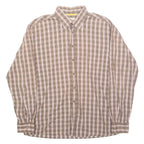 CAMEL ACTIVE Mens Shirt Brown Check Long Sleeve XL