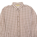 CAMEL ACTIVE Mens Shirt Brown Check Long Sleeve XL