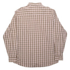 CAMEL ACTIVE Mens Shirt Brown Check Long Sleeve XL