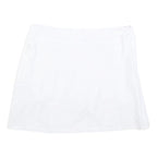FILA Womens White Skater Short Skort Polyester Blend M Casual Activewear