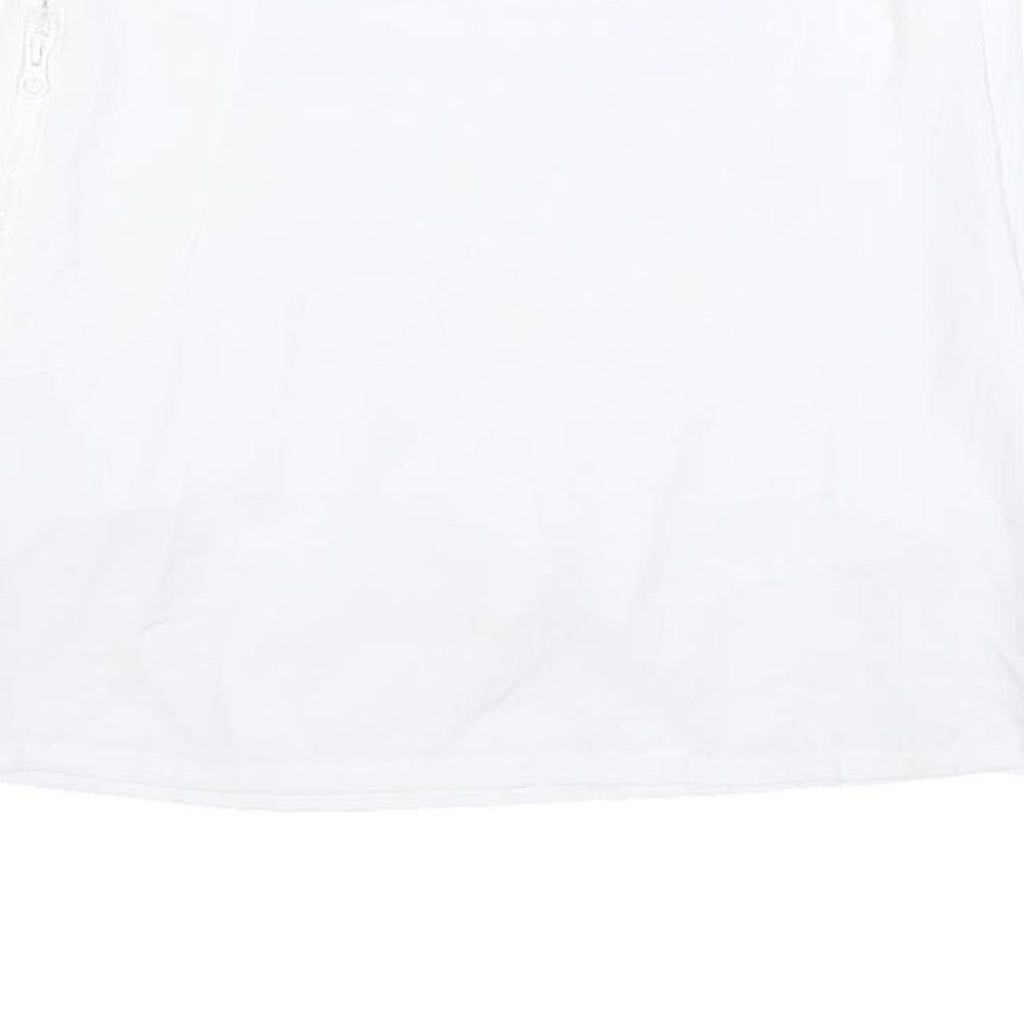 FILA Womens White Skater Short Skort Polyester Blend M Casual Activewear