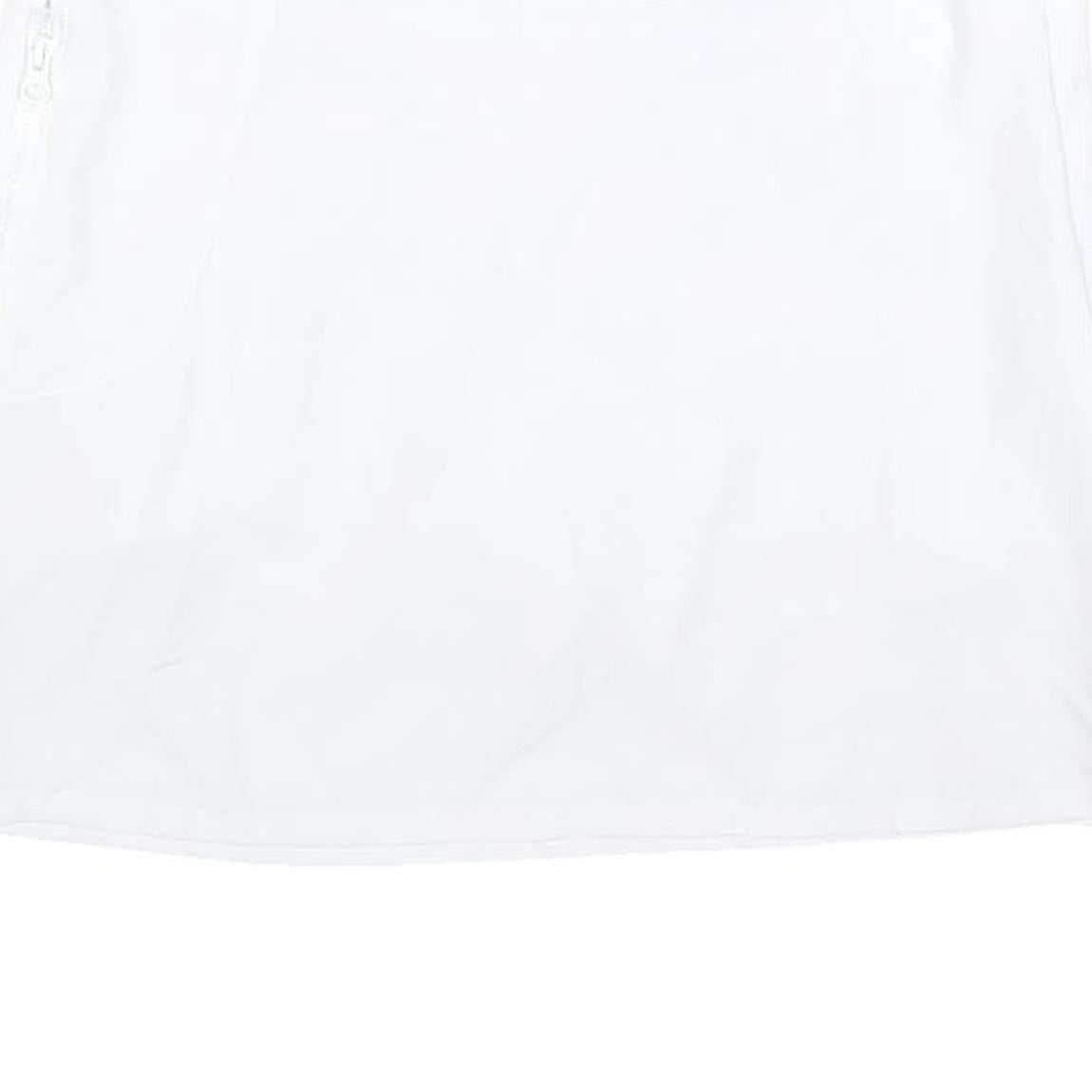 FILA Womens White Skater Short Skort Polyester Blend M Casual Activewear