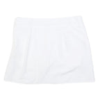 FILA Womens White Skater Short Skort Polyester Blend M Casual Activewear