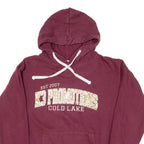MUSKOKA Cold Lake Womens Maroon Hoodie USA L