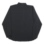 ADIDAS Mens Black Munster Mustangs Soccer Track Jacket L Polyester Blend Zip