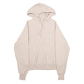 CHAMPION REVERSE WEAVE Mens Beige Hoodie S Cotton Blend Pullover Casual