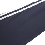 ADIDAS Mens Navy Blue Track Jacket L Polyester Zip Casual Sport 3 Stripe