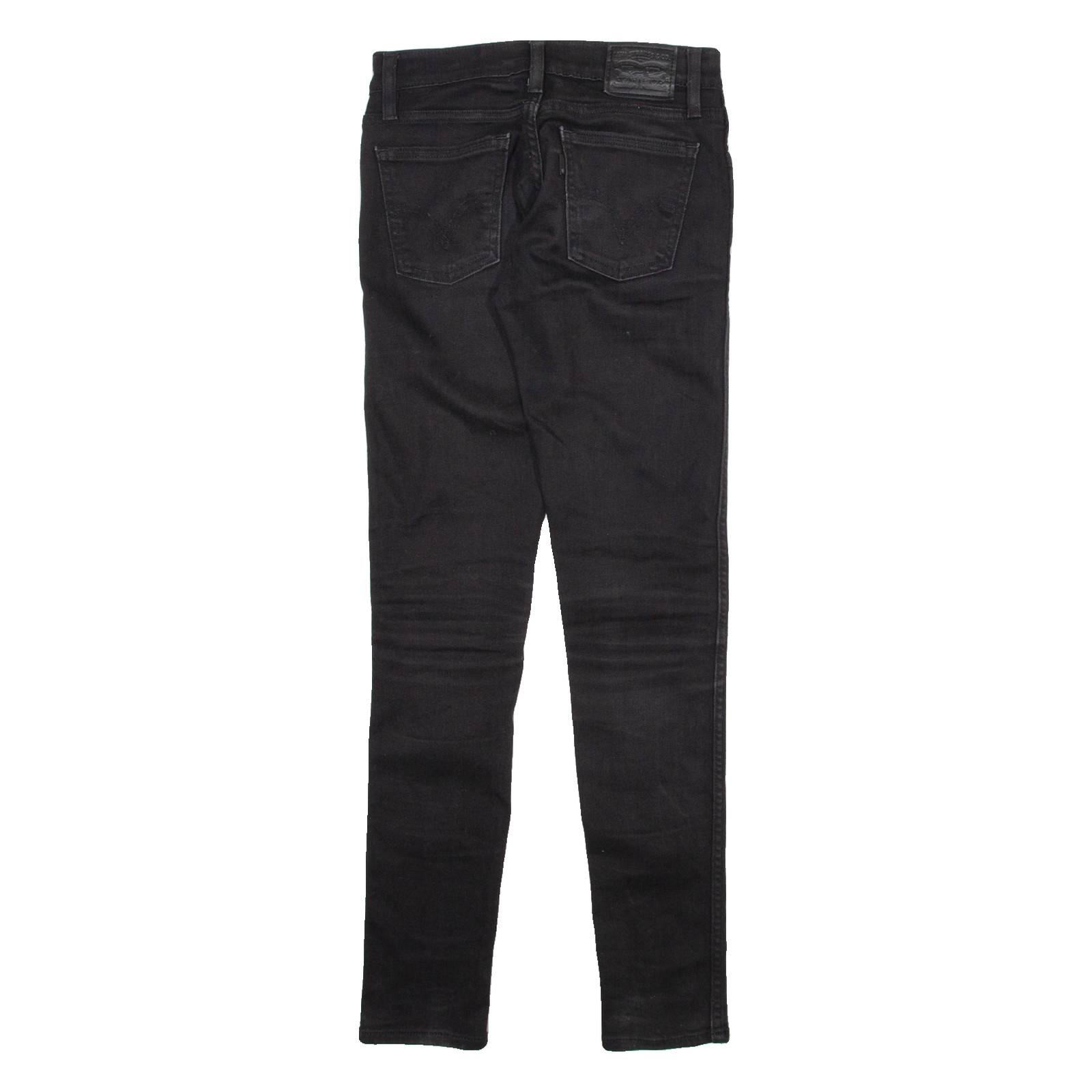 LEVI'S Womens Jeans Black Slim Skinny W25 L32
