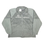 PECKHAM INC Mens Grey Jacket XL Polyester Zip Plain Casual Outdoor Lightweight