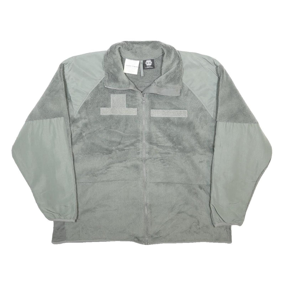 PECKHAM INC Mens Grey Jacket XL Polyester Zip Plain Casual Outdoor Lightweight