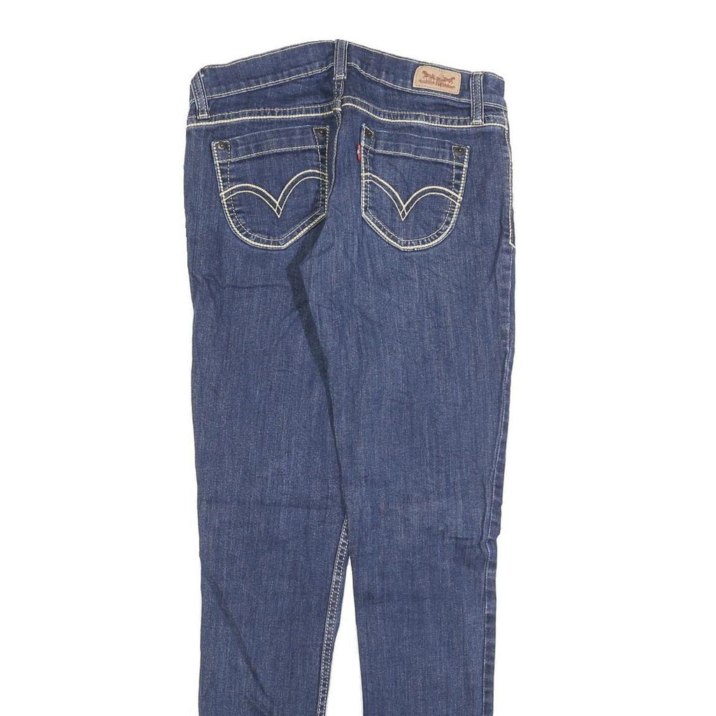 LEVI'S 524 Womens Jeans Blue Slim Skinny Denim Medium W28 L34 Classic Style