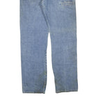 DICKIES Mens Regular Fit Blue Denim Jeans W38 L33 Workwear Zip Closure