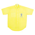 Travel Club Mens Plain Shirt Yellow M