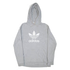 ADIDAS Mens Grey Hoodie M
