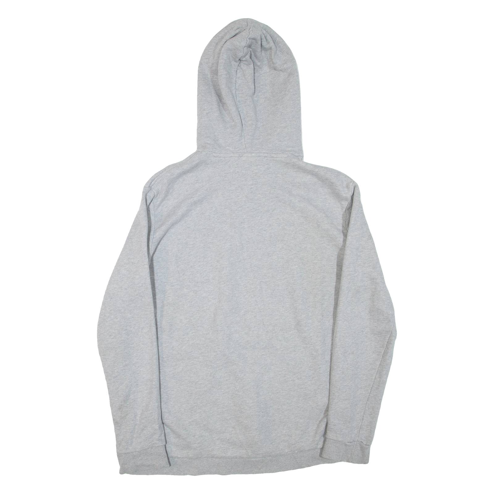 ADIDAS Mens Grey Hoodie M