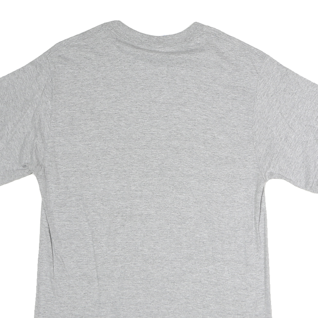 PORT & COMPANY Mens Grey Philmont Scout Ranch Graphic T-Shirt S Crew Neck Short