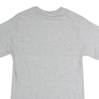 PORT & COMPANY Mens Grey Philmont Scout Ranch Graphic T-Shirt S Crew Neck Short