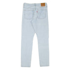 LEVI'S 501S Jeans BIG E Distressed Womens Blue Skinny Straight W26 L30