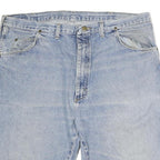 WRANGLER Mens Denim Blue Casual Shorts XL W40 Classic Fit Button Closure