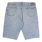 WRANGLER Mens Denim Blue Casual Shorts XL W40 Classic Fit Button Closure