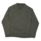 SONOMA Mens Green Cotton Blend Plain Pullover Crew Neck Basic Knit M Casual