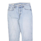 LEVI'S 501 Big E Womens Jeans Regular Straight Denim Light W29 L26 Button Fly