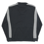 PUMA Mens Black & Grey Zip Jacket L Cotton Blend Sportswear Casual Track Top