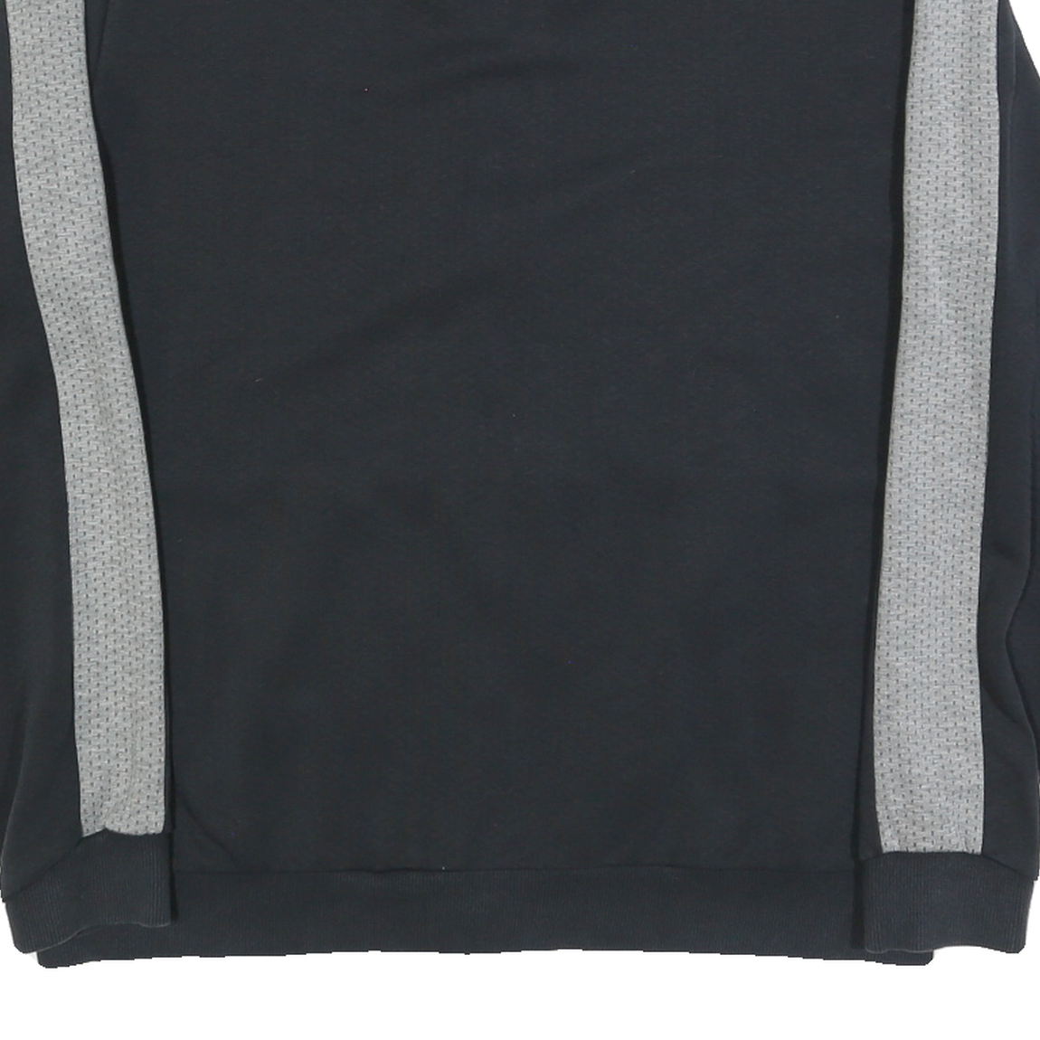 PUMA Mens Black & Grey Zip Jacket L Cotton Blend Sportswear Casual Track Top