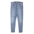 LEVI'S Womens Slim Light Blue Denim Slim Jeans Zip W29 L28 Casual Wear