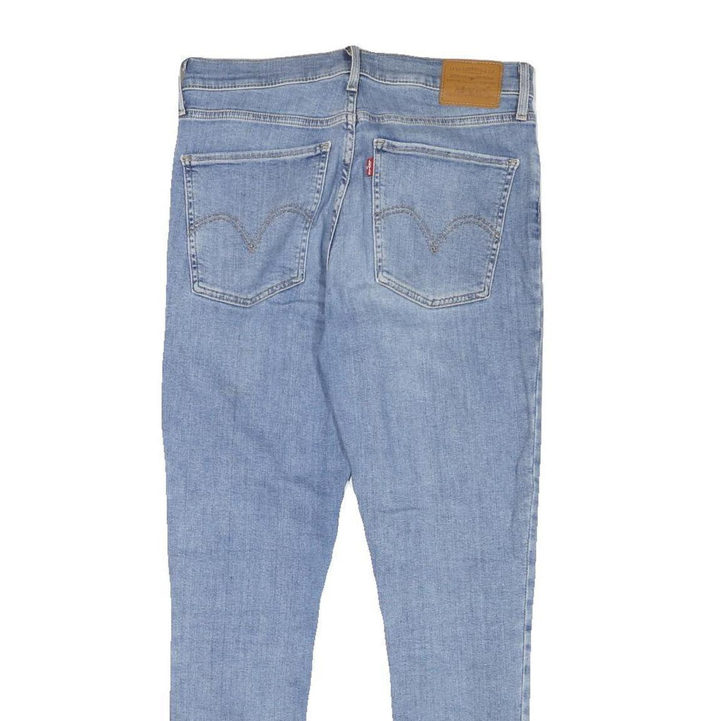 LEVI'S Womens Slim Light Blue Denim Slim Jeans Zip W29 L28 Casual Wear