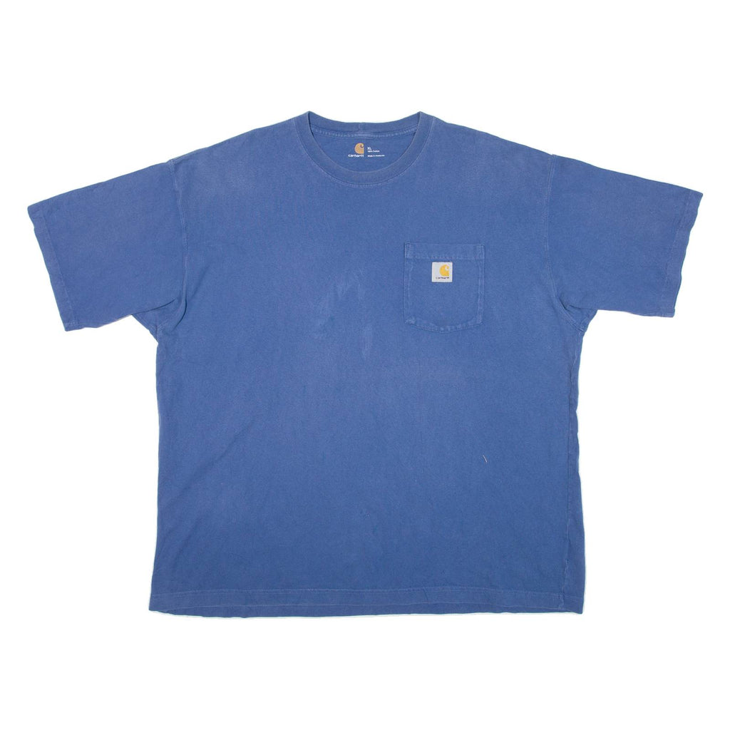CARHARTT Mens T-Shirt Blue XL