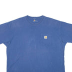 CARHARTT Mens T-Shirt Blue XL