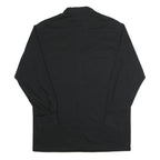 CARHARTT Mens Black Workwear L Logo Embroidered Polyester Blend Shirt