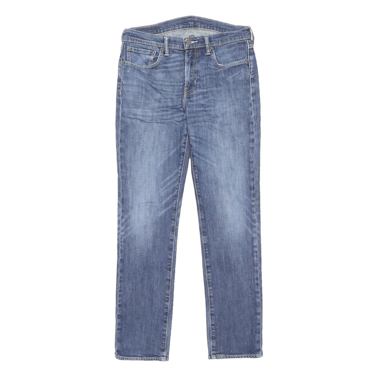 LEVI'S 511 Slim Mens Jeans Blue Regular Cotton Blend W32 L31 Classic Fit Button