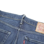 LEVI'S 511 Slim Mens Jeans Blue Regular Cotton Blend W32 L31 Classic Fit Button