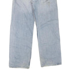 CARHARTT Mens Regular Fit Light Blue Denim Jeans W40 L33 Button Closure Cotton