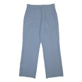 ST. MICHAEL Womens Polyester Blue Relaxed Straight Trousers W30 L29 Casual