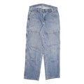 DICKIES Mens Blue Regular Straight Denim Light W30 L30 Casual Workwear Jeans