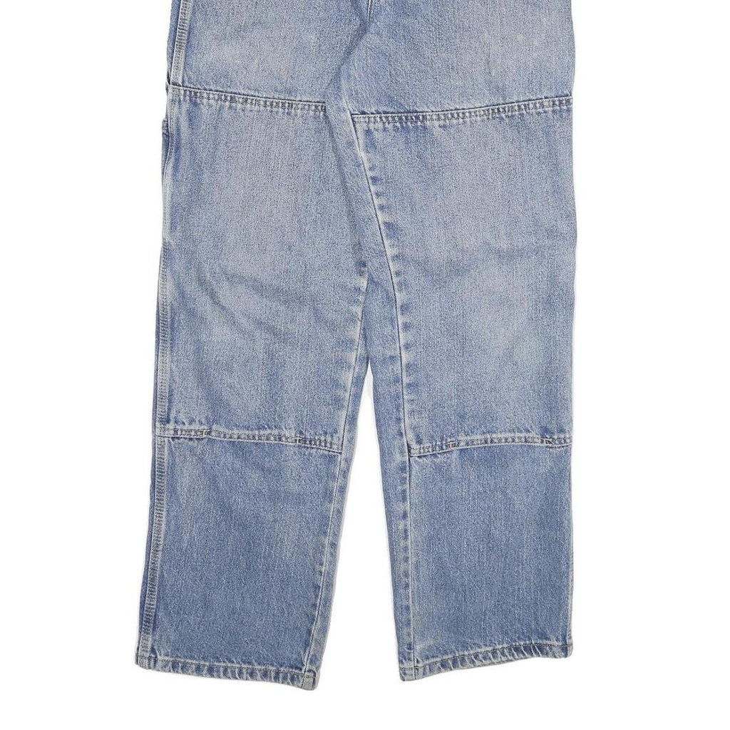 DICKIES Mens Blue Regular Straight Denim Light W30 L30 Casual Workwear Jeans