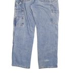 DICKIES Mens Blue Regular Straight Denim Light W30 L30 Casual Workwear Jeans