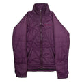 COLUMBIA Womens Puffer Jacket Maroon XS