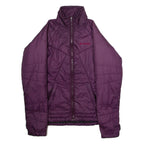 COLUMBIA Womens Puffer Jacket Maroon XS