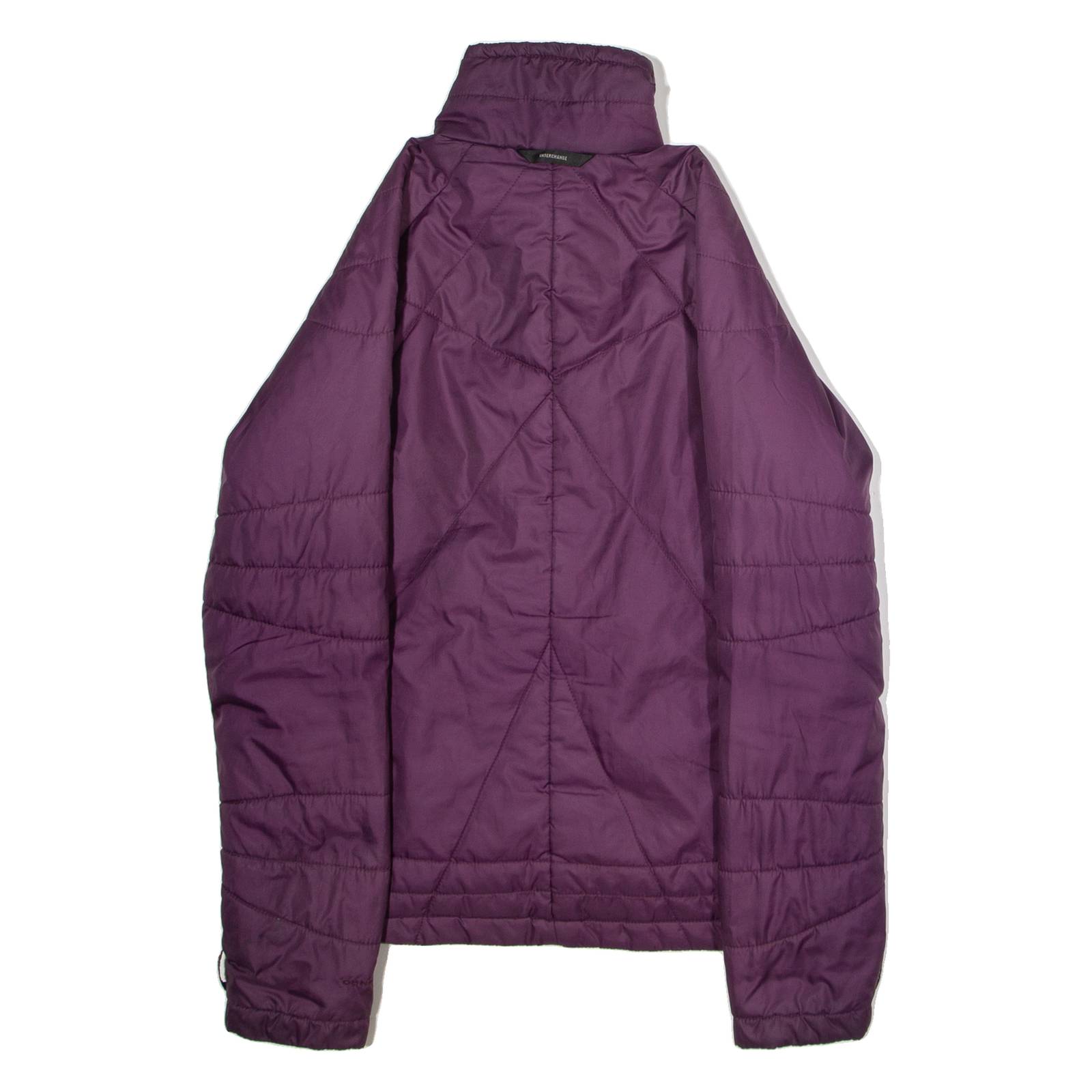 COLUMBIA Womens Puffer Jacket Maroon XS