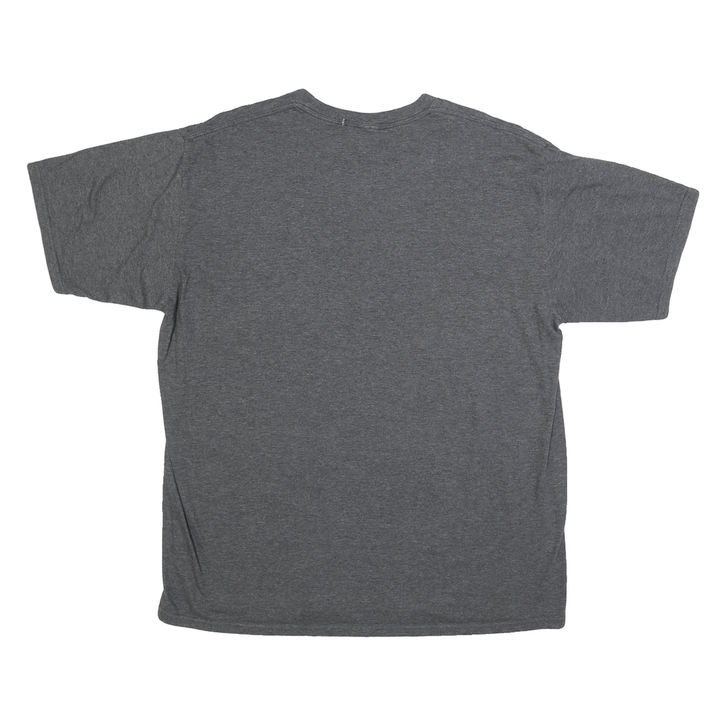 FANATICS Mens Grey Emerald City Football Graphic T-Shirt XL Short Sleeve Crew