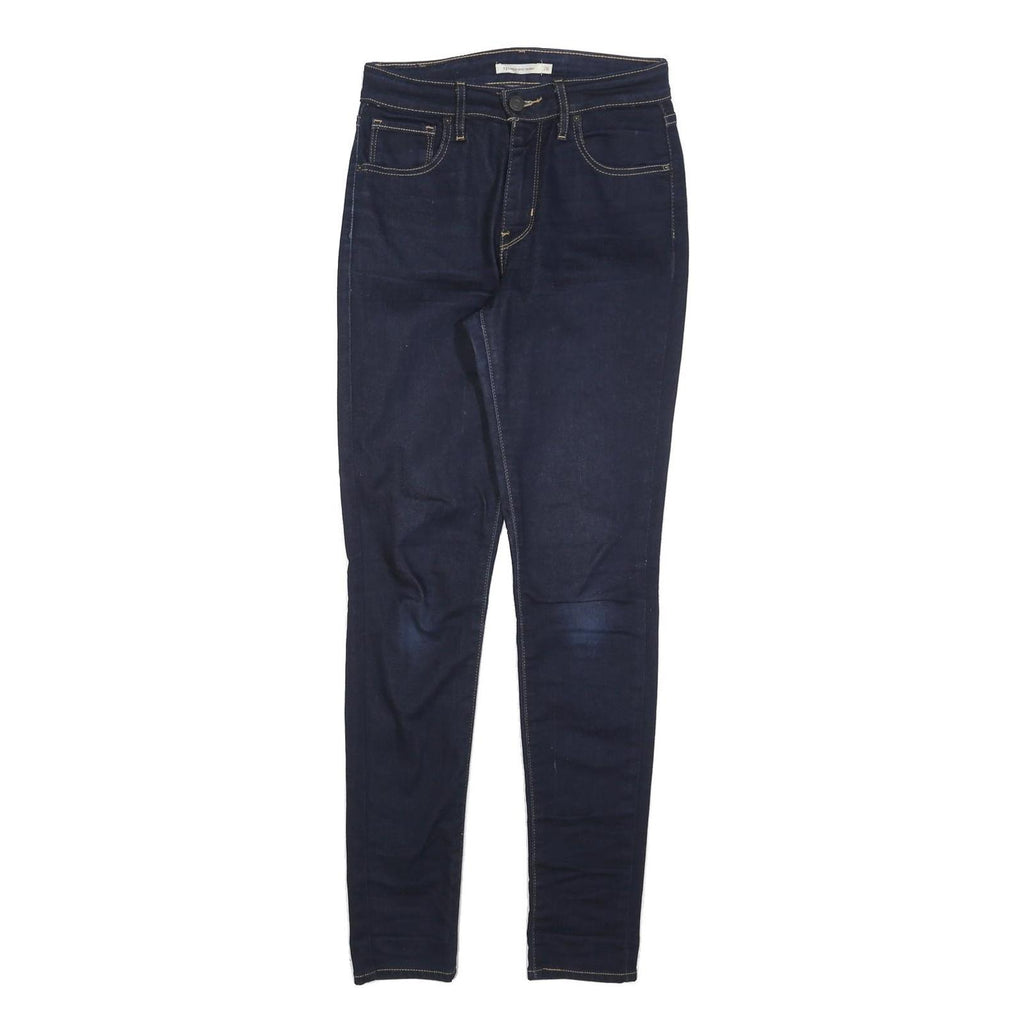 LEVI'S 721 Womens Slim Skinny Denim Dark W26 L30 Stretch Cotton Blend Jeans