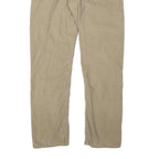 LEVI'S Mens Regular Fit Beige Cotton Blend Trousers W31 L31 Classic Zip Pocket