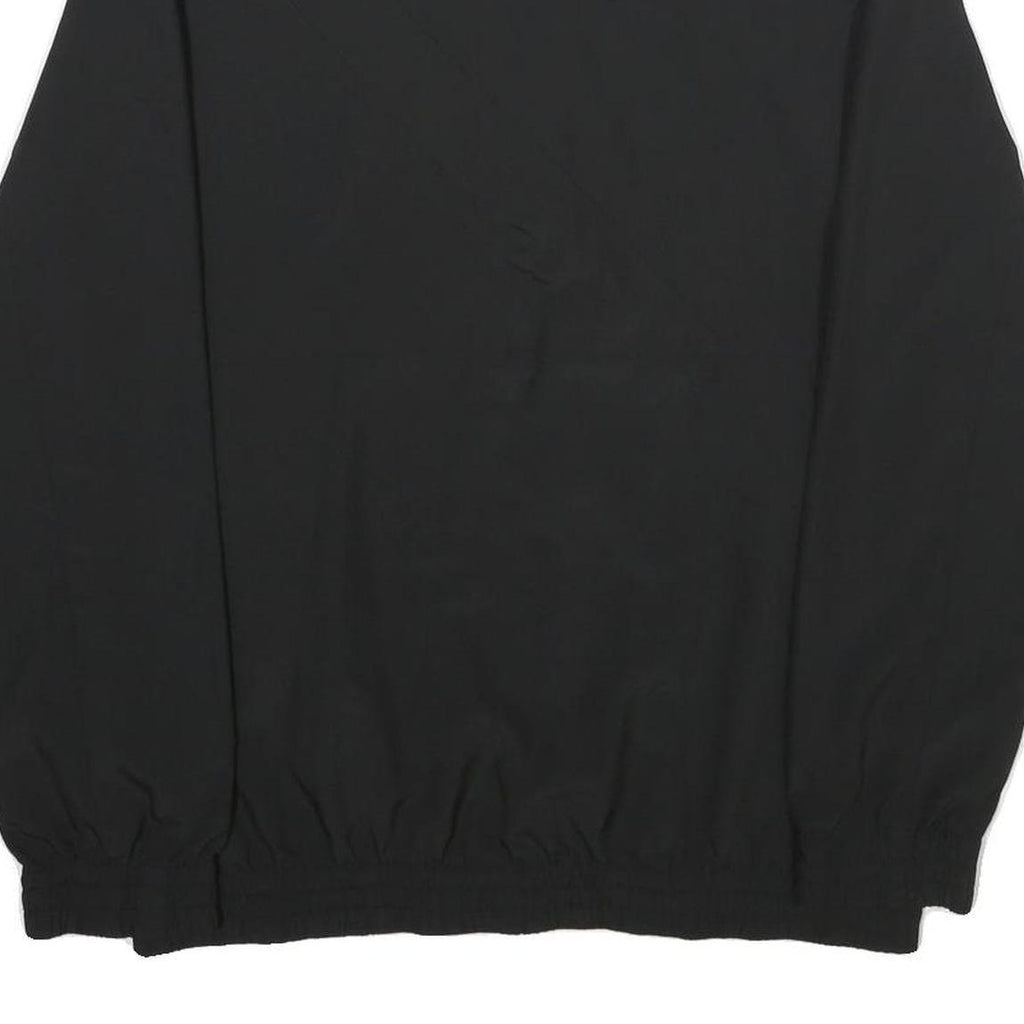 PUMA Mens Black Athletic Jacket S Polyester Zip-Up Plain Lightweight Sportswear