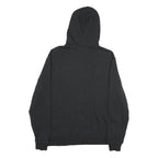 CALVIN KLEIN Mens Black & Grey Hoodie L Cotton Blend Casual Pullover