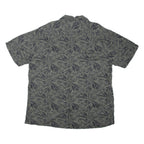 DAVID TAYLOR Mens Shirt Green Crazy Pattern XL
